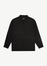Afends Mens Everyday - Hemp Long Sleeve Shirt - Black - Afends mens everyday   hemp long sleeve shirt   black 