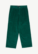 Afends Mens Pablo Union - Corduroy Baggy Pants - Emerald - Afends mens pablo union   corduroy baggy pants   emerald 