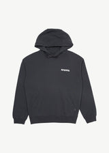 Afends Mens Vinyl - Logo Hoodie - Charcoal - Afends mens vinyl   logo hoodie   charcoal 