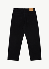Afends Mens Ninety Two's - Organic Denim Relaxed Jeans - Washed Black - Afends mens ninety two's   organic denim relaxed jeans   washed black 