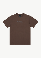 Afends Mens Thrown Out - Graphic Retro  T-Shirt - Coffee - Afends mens thrown out   graphic retro  t shirt   coffee 