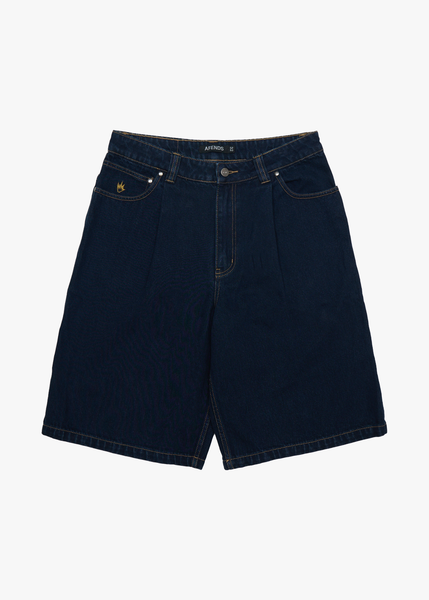 パンツ \"agnis b\"melange pleated baggy shorts agnès b. melange pleated baggy shorts