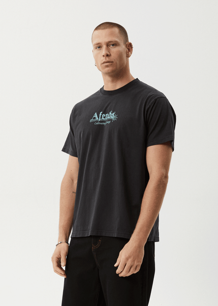 AFENDS Mens Hidden - Boxy Tee - Hidden