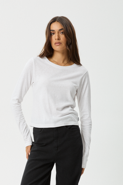 AFENDS Womens Wildflower - Oversized Tee - White