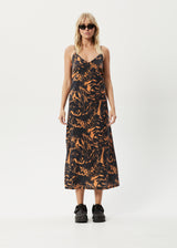 Afends Womens Marble -  Maxi Dress - Black - Afends womens marble    maxi dress   black 