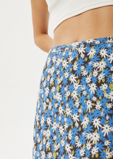 Afends Womens Petal - Maxi Skirt - Lake Floral - Afends womens petal   maxi skirt   lake floral 