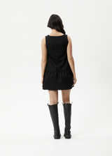 Afends Womens Carly - Mini Dress - Black - Afends womens carly   mini dress   black 