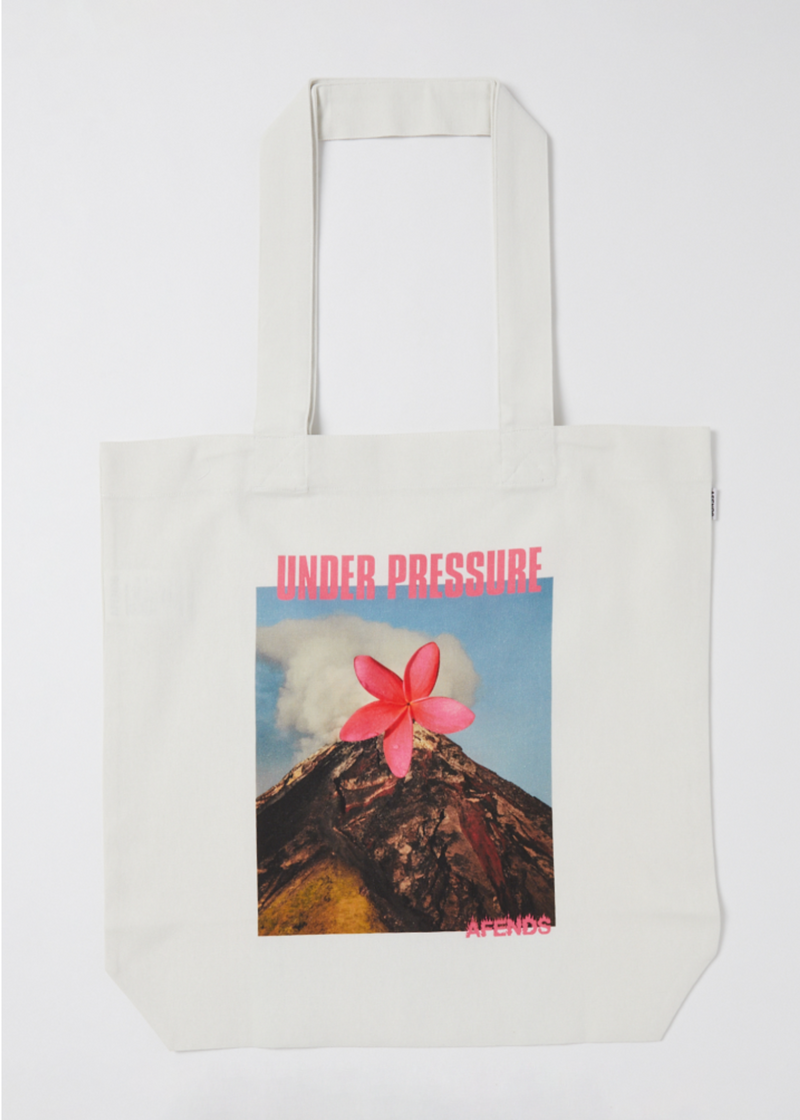 Afends Mens Collage - Unisex  Tote Bag - White