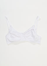 Afends Womens Lolly - Hemp Bralette - White - Afends womens lolly   hemp bralette   white