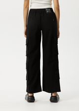 Afends Womens Midnight - Cargo Pants - Black - Afends womens midnight   cargo pants   black 