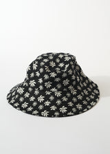 Afends Unisex Pascale - Hemp Wide Brim Bucket Hat - Black - Afends unisex pascale   hemp wide brim bucket hat   black 
