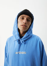 Afends Mens Liquid - Logo Hoodie - Arctic - Afends mens liquid   logo hoodie   arctic 