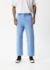 AFENDS Mens Richmond Polar - Denim Workwear Jeans - Faded Arctic - Afends mens richmond polar   denim workwear jeans   faded arctic 