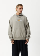 Afends Mens Sunshine - Graphic Hoodie - Olive - Afends mens sunshine   graphic hoodie   olive 