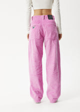 Afends Womens Day Dream - Corduroy Slouch Pants - Candy - Afends womens day dream   corduroy slouch pants   candy 