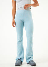 Afends Womens Samia - Recycled Knit Pants - Sky Blue - Afends womens samia   recycled knit pants   sky blue 