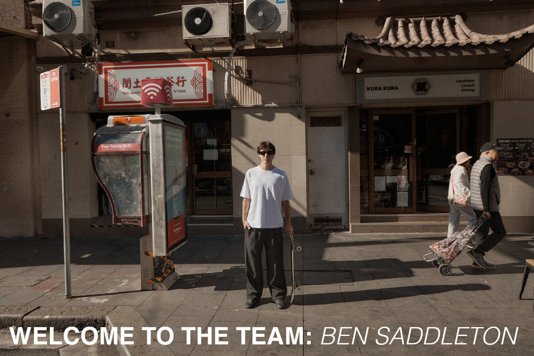 WELCOME TO THE TEAM: BEN SADDLETON