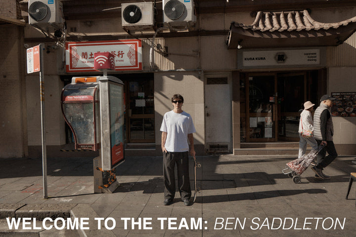 WELCOME TO THE TEAM: BEN SADDLETON