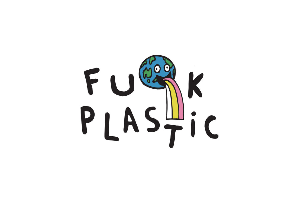 Introducing the Fu*k Plastic Tee.