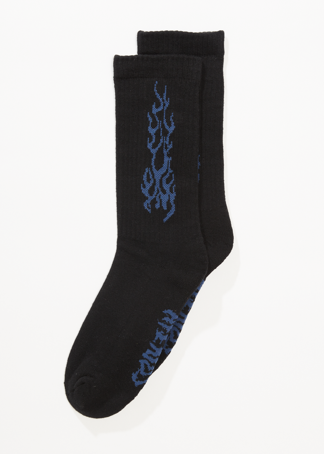 AFENDS Mens Scorched - Socks One Pack - Black 