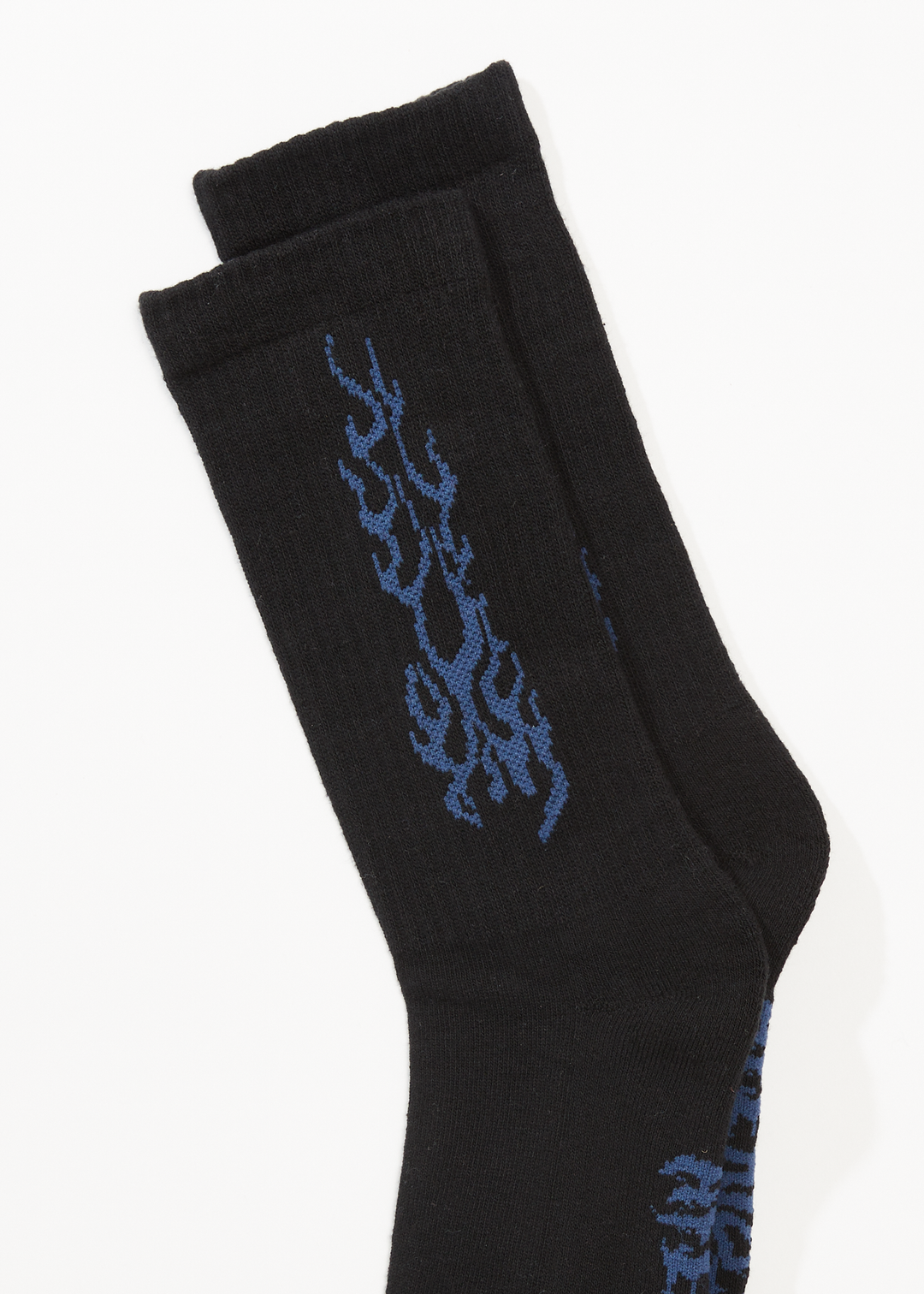 AFENDS Mens Scorched - Socks One Pack - Black 