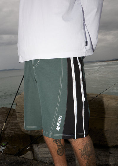 AFENDS Mens Forum - Surf Related Boardshort 22" - Pine