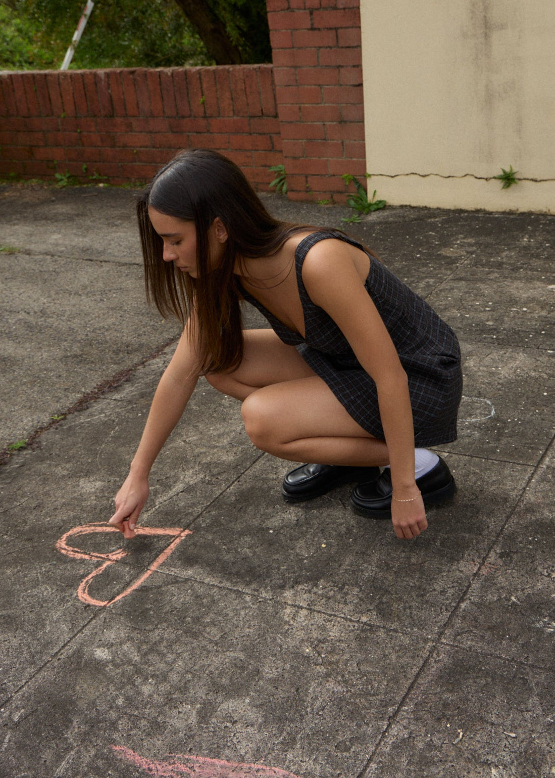 AFENDS Womens Dusk - Seersucker Check Mini Dress - Black Check