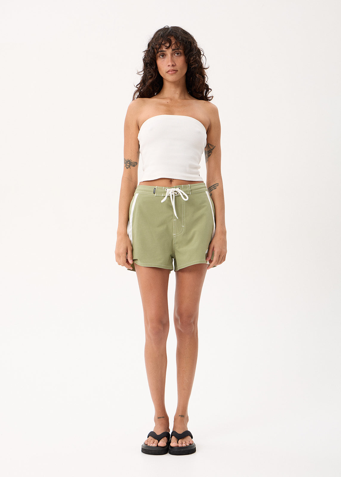 AFENDS Ellia - Boardshorts - Sage
