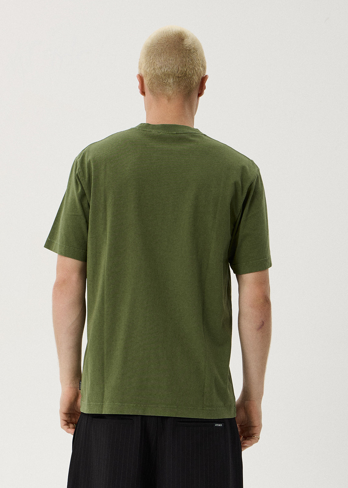 AFENDS Meadow - Retro Tee - Washed Cypress