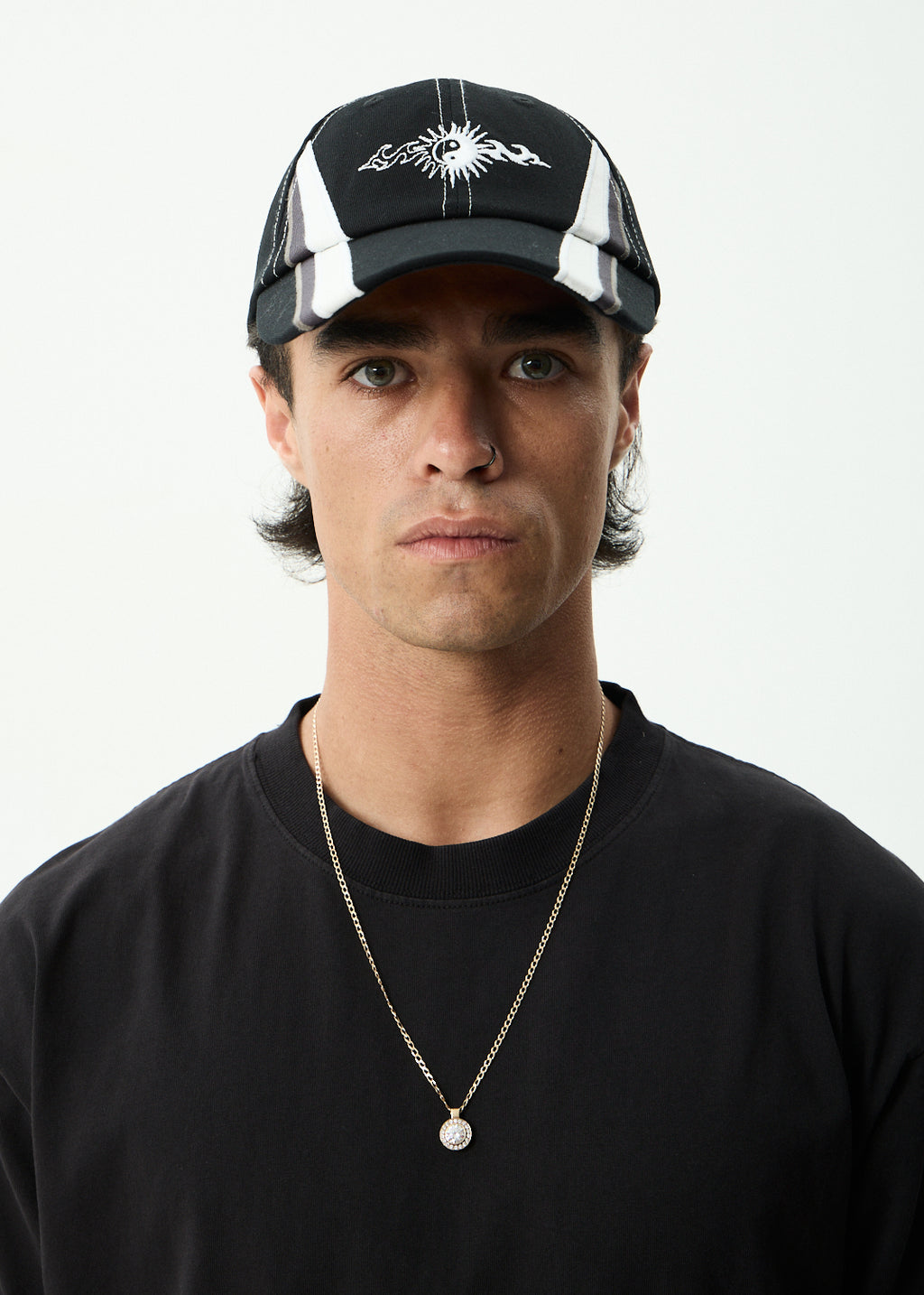 AFENDS Yang - Six Panel Cap - Black