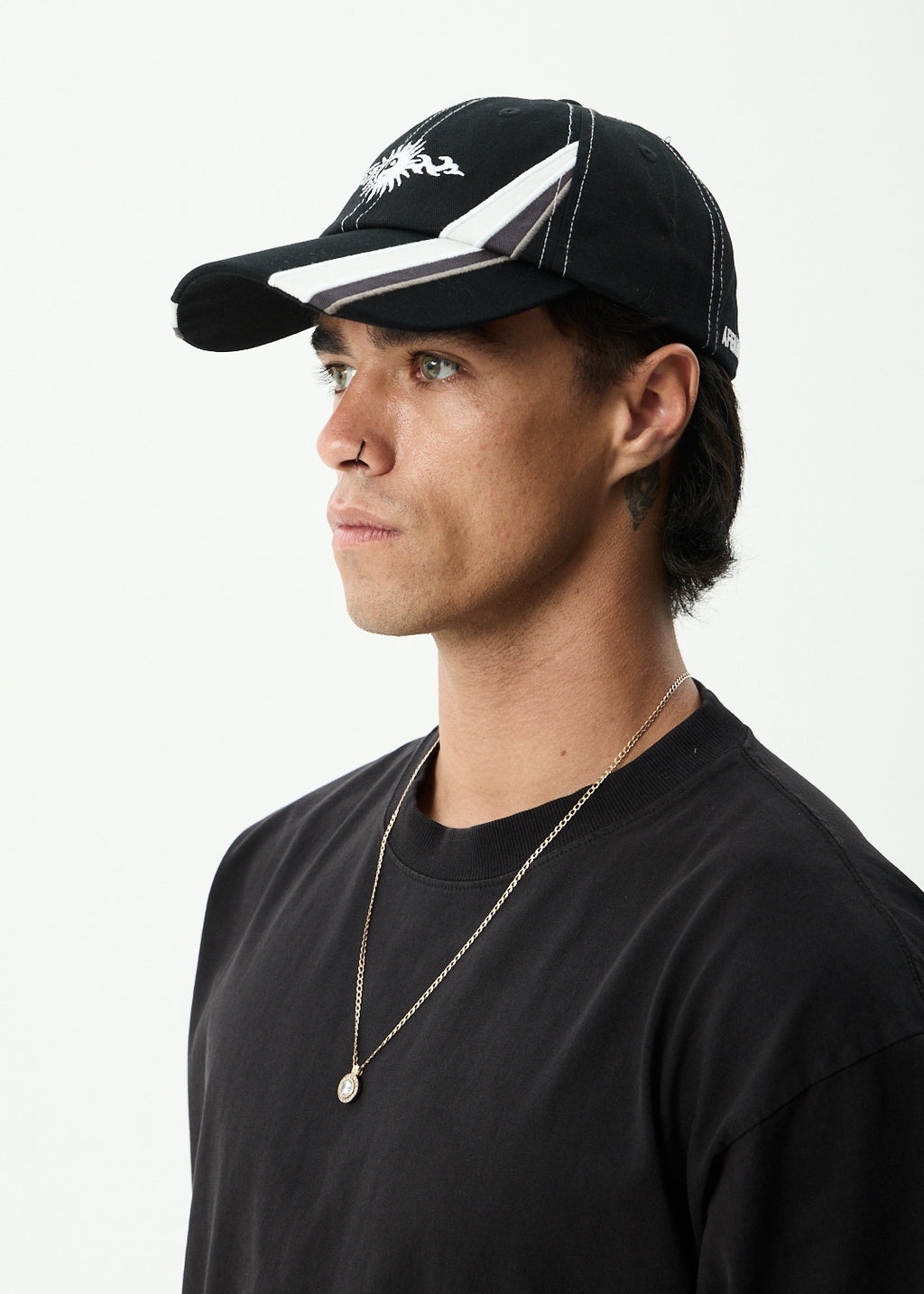 AFENDS Yang - Six Panel Cap - Black