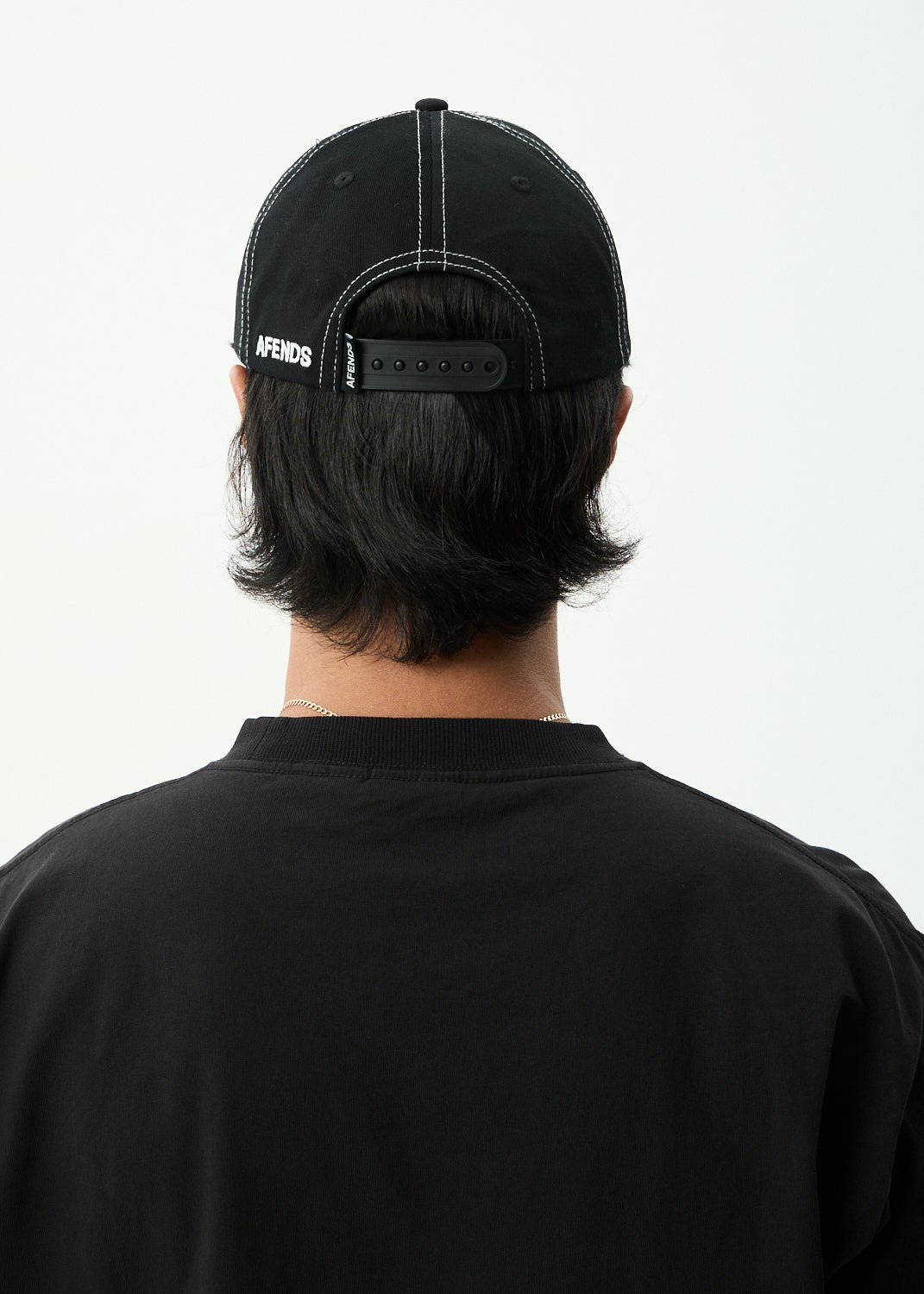 AFENDS Yang - Six Panel Cap - Black