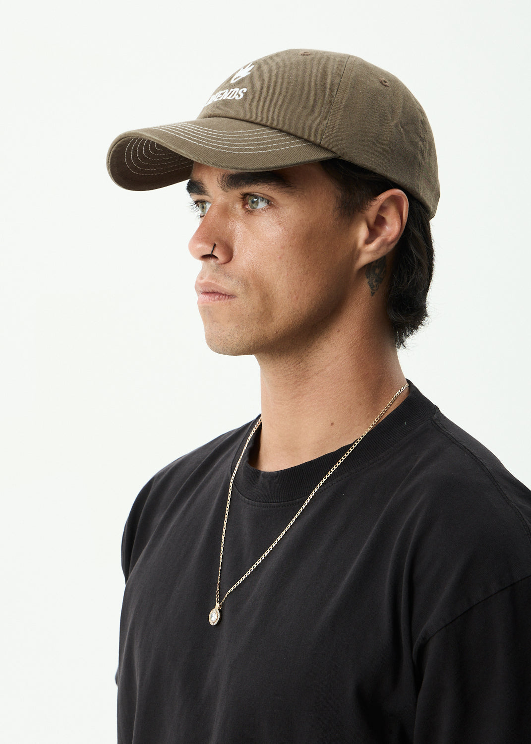 AFENDS Burnin - Six Panel Cap - Vintage Fossil