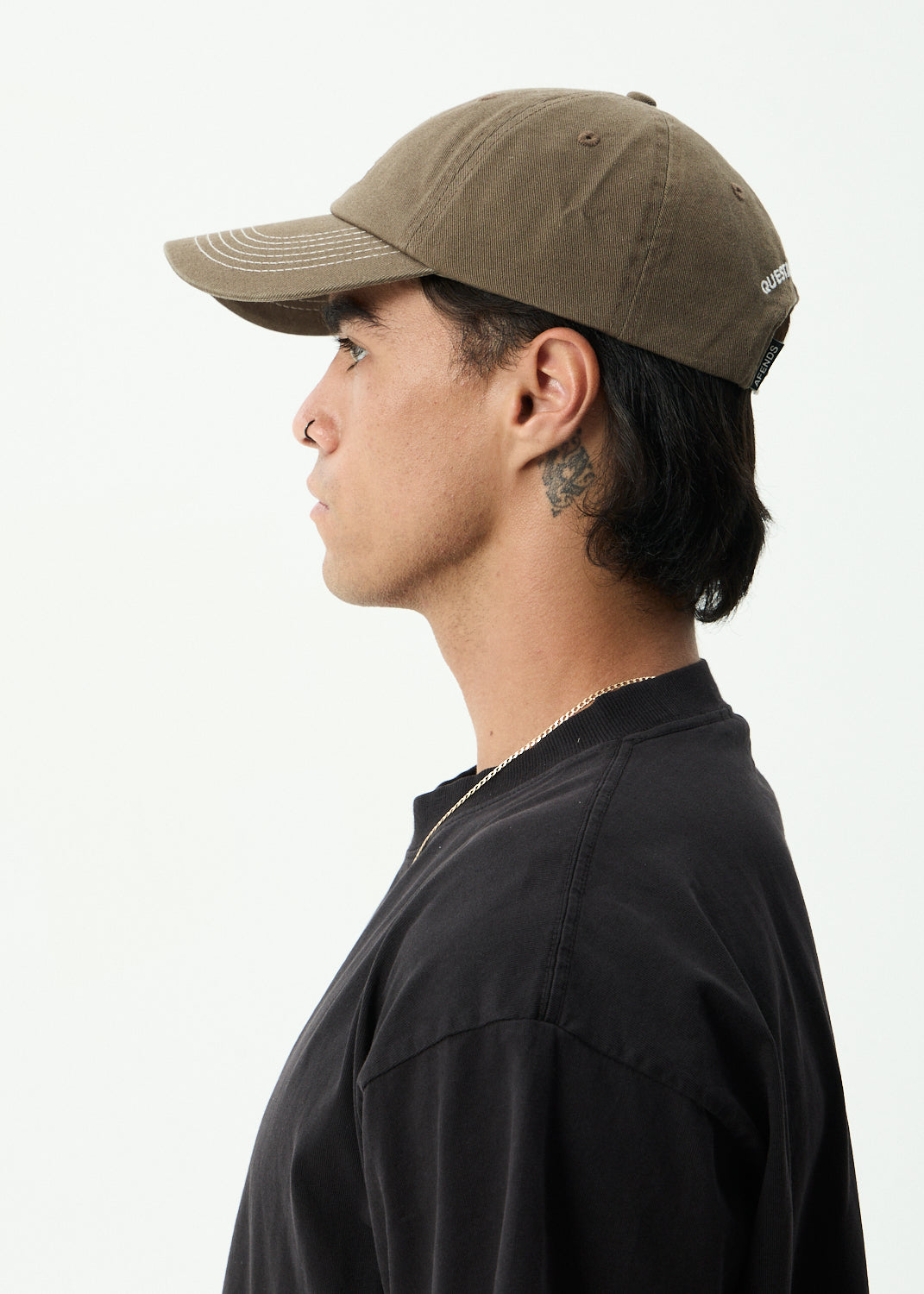 AFENDS Burnin - Six Panel Cap - Vintage Fossil