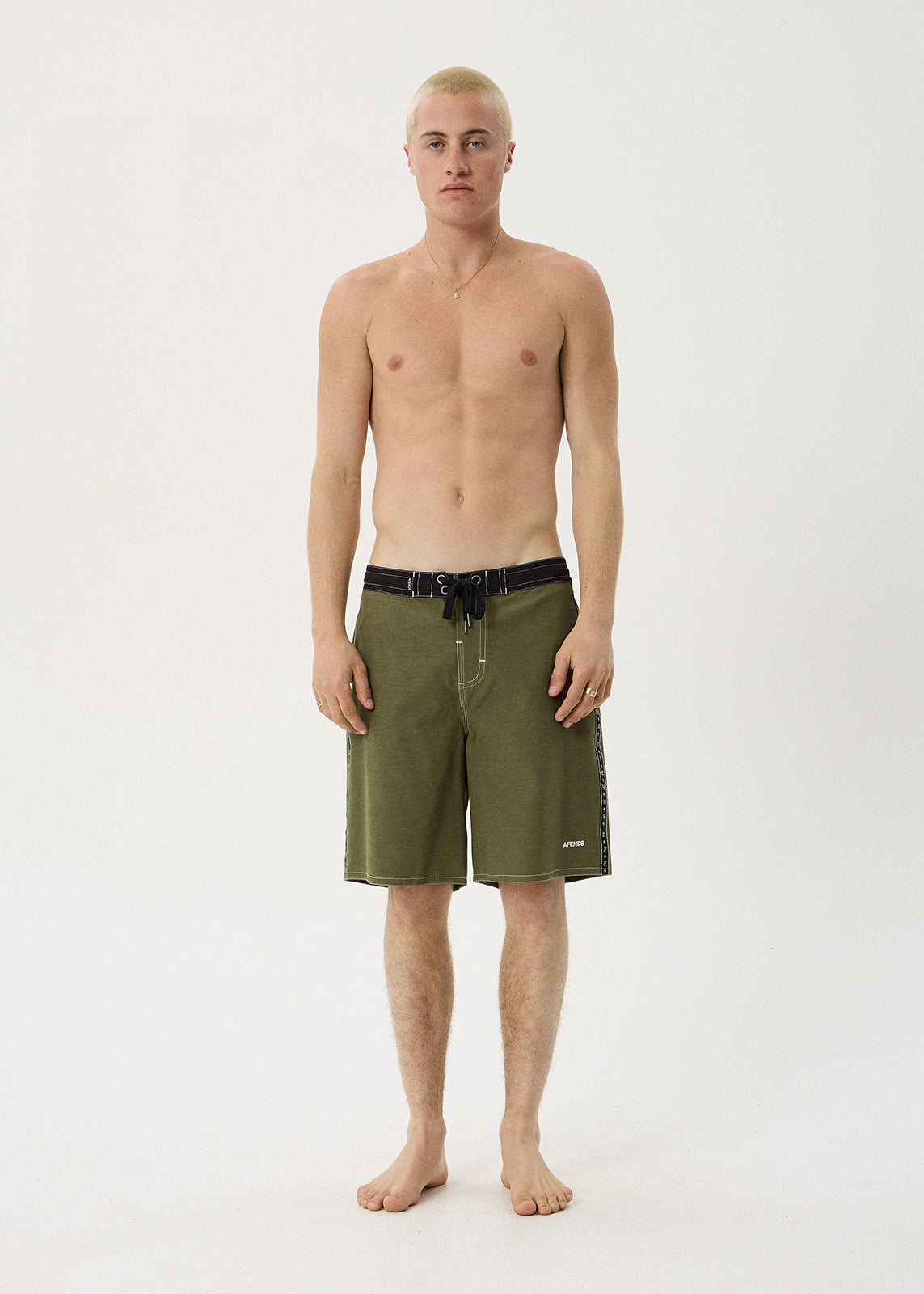 AFENDS The Wreck - Surf Related V2 Boardshort 20" - Military