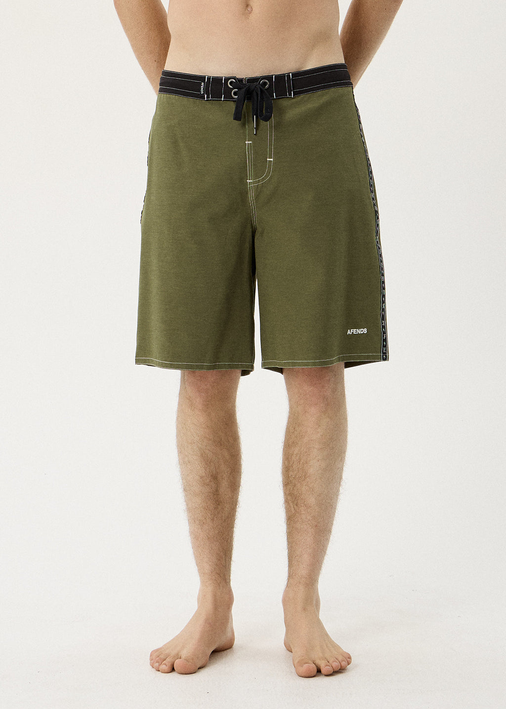 AFENDS The Wreck - Surf Related V2 Boardshort 20" - Military