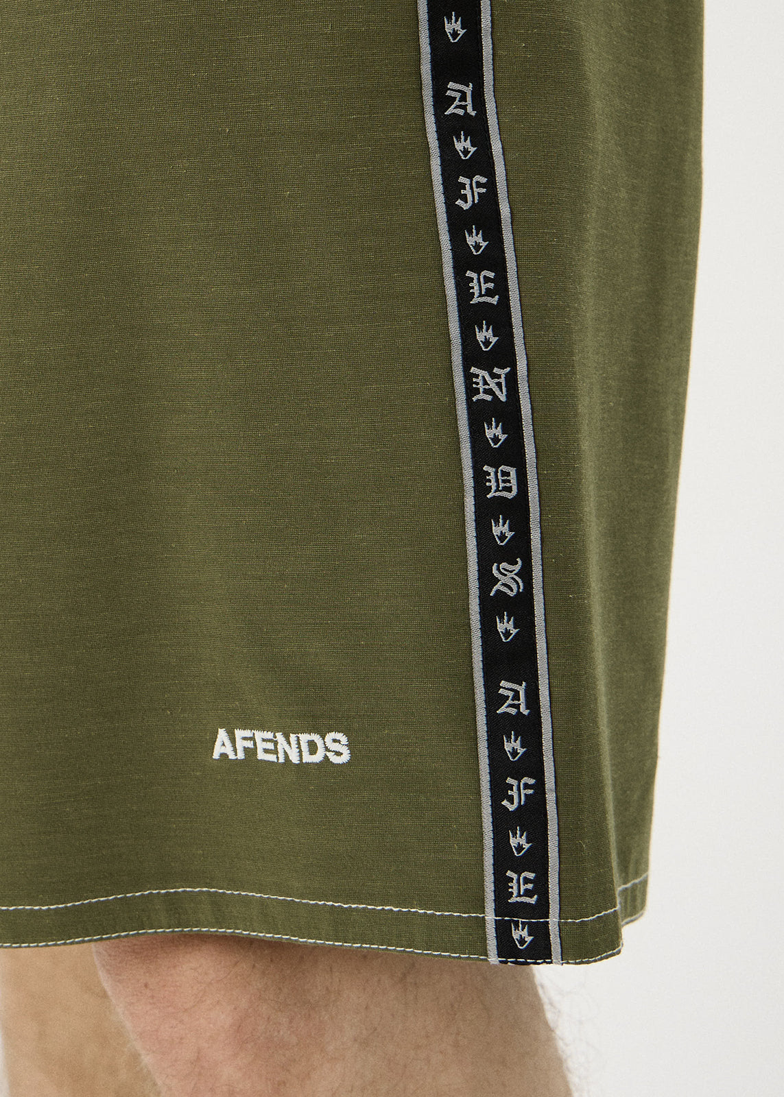AFENDS The Wreck - Surf Related V2 Boardshort 20" - Military
