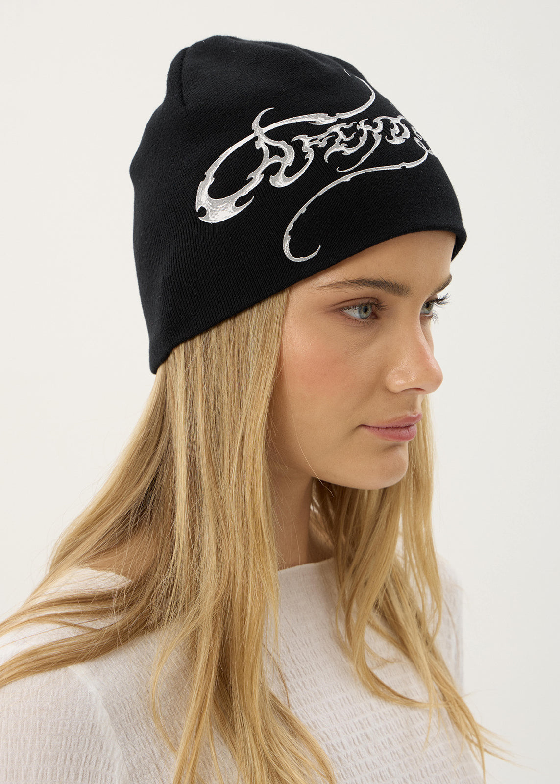 AFENDS Unisex Razor - Skull Beanie - Black
