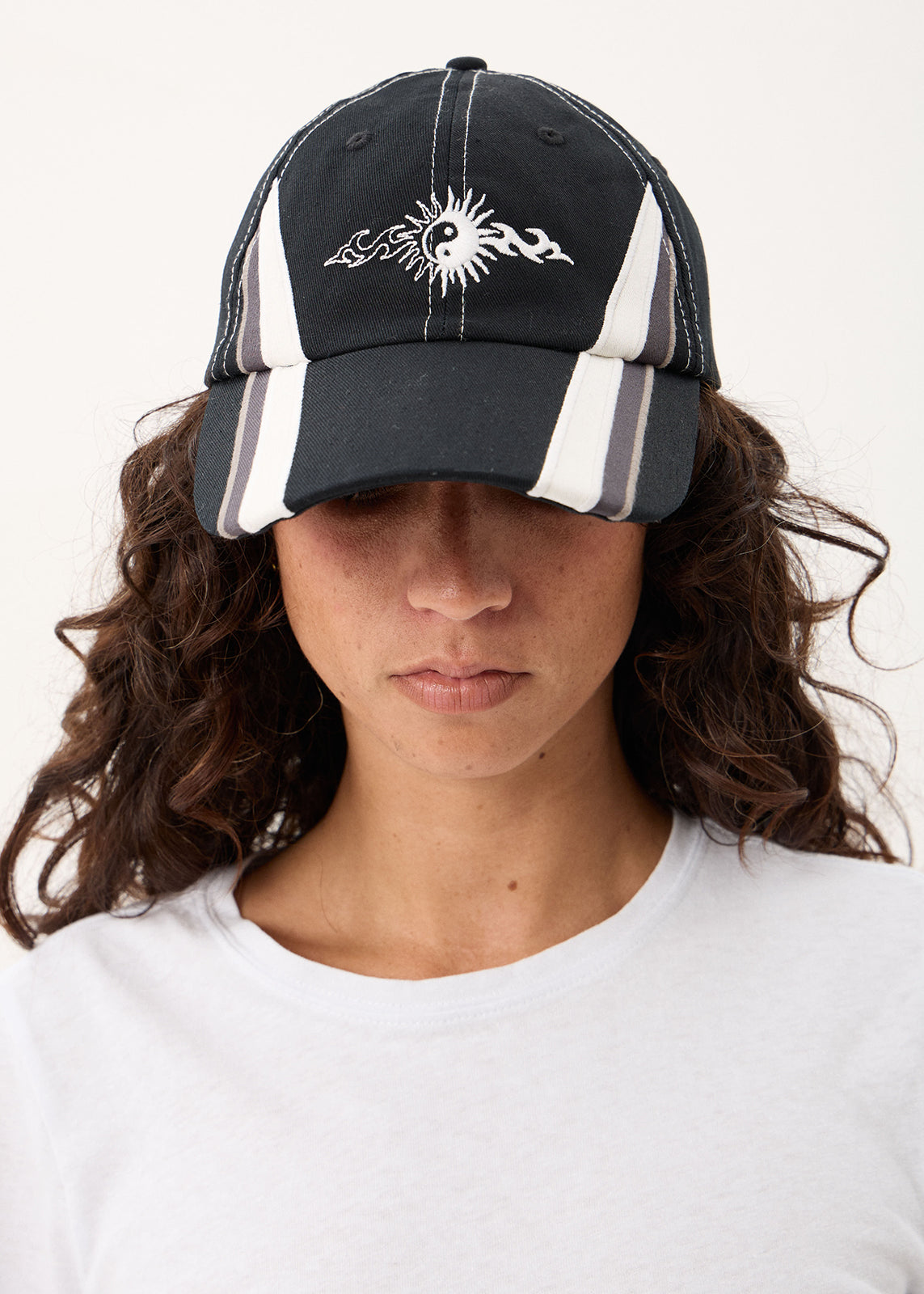 AFENDS Yang - Six Panel Cap - Black