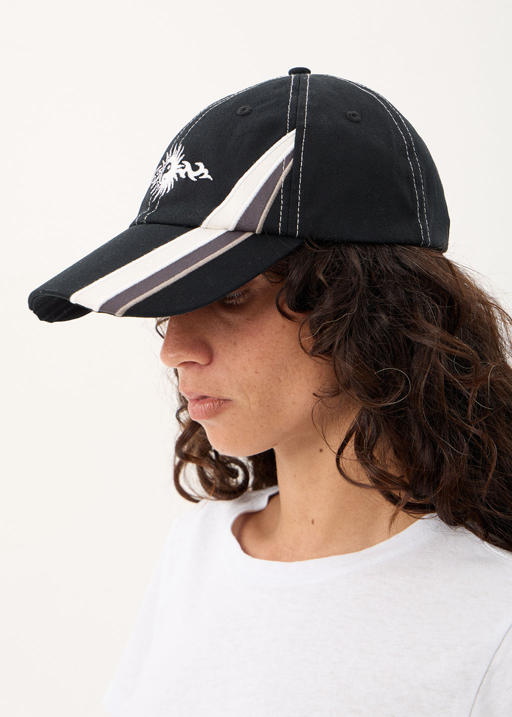 AFENDS Yang - Six Panel Cap - Black