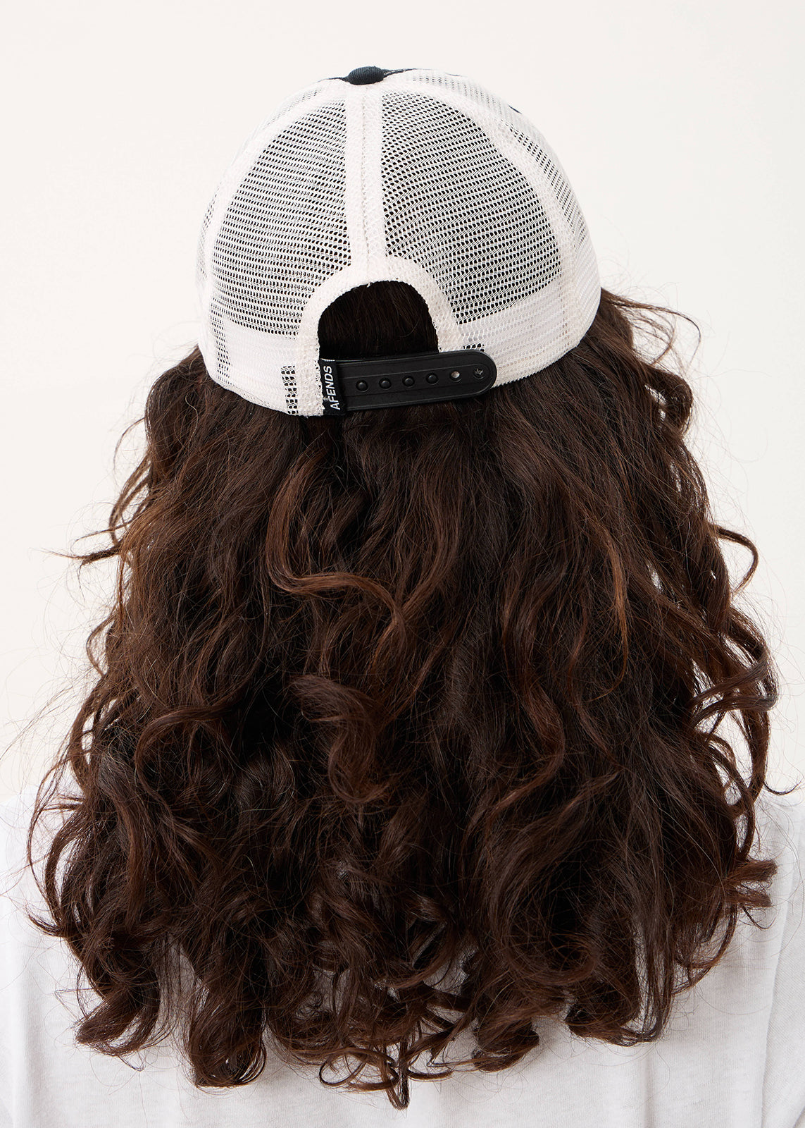 AFENDS Mot - Six Panel Mesh Cap - Stone Black