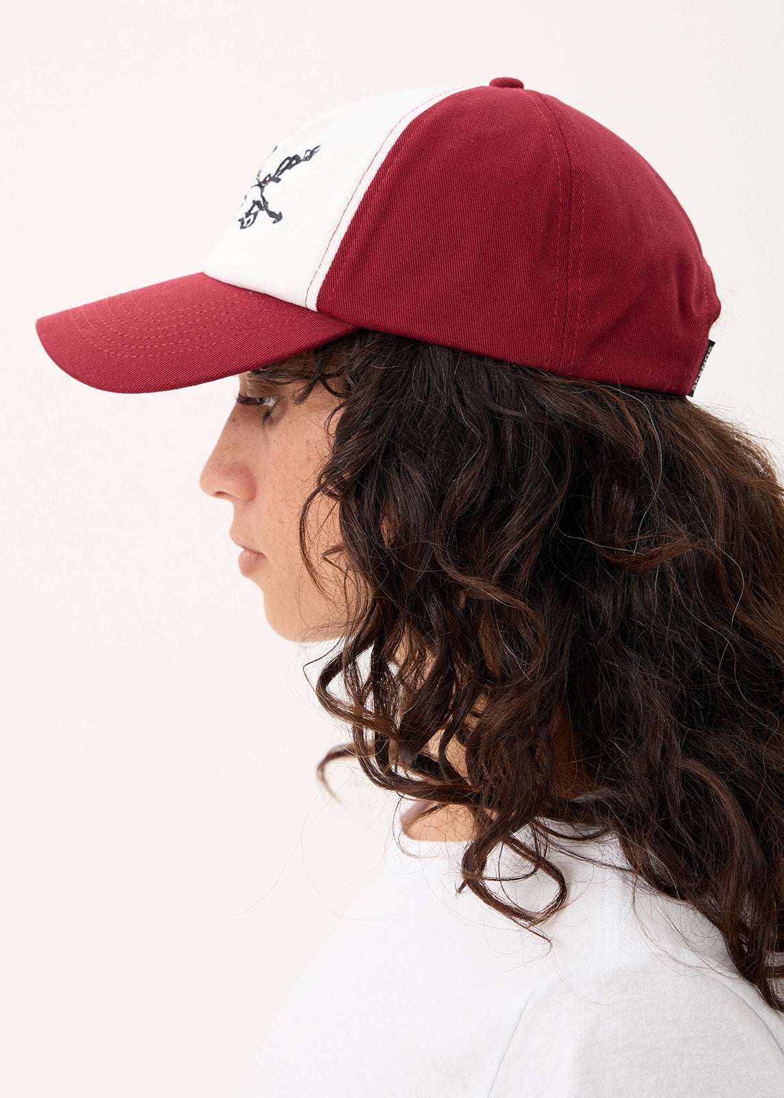 AFENDS Stem - Five Panel Cap - Cherry
