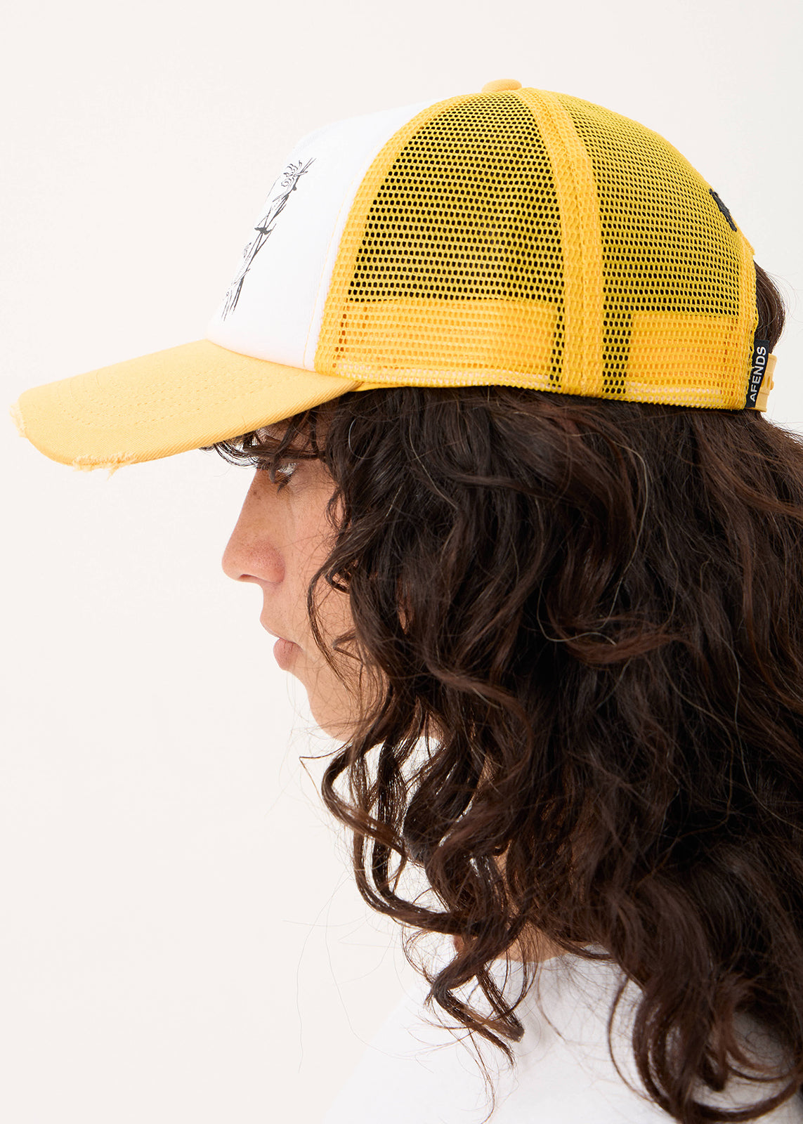AFENDS Goddess - Trucker Mesh Cap - Mango