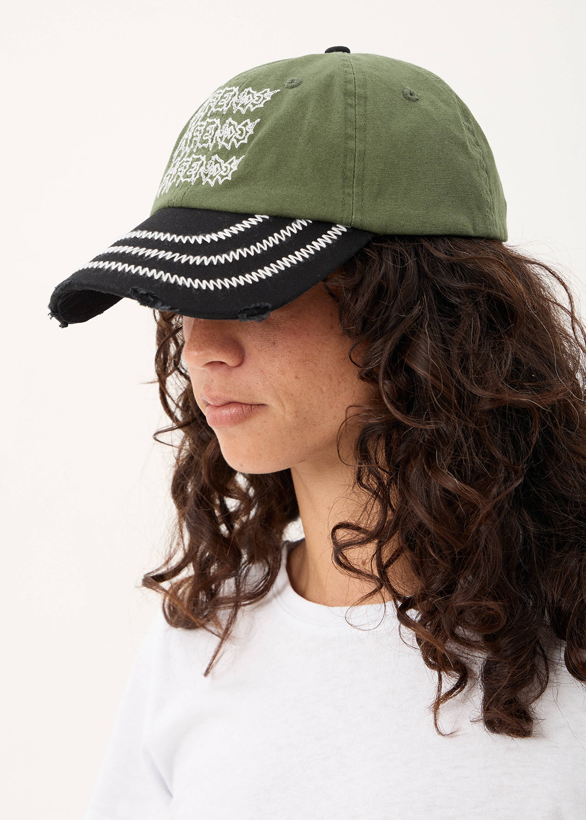 AFENDS Repetition - Six Panel Cap - Cypress