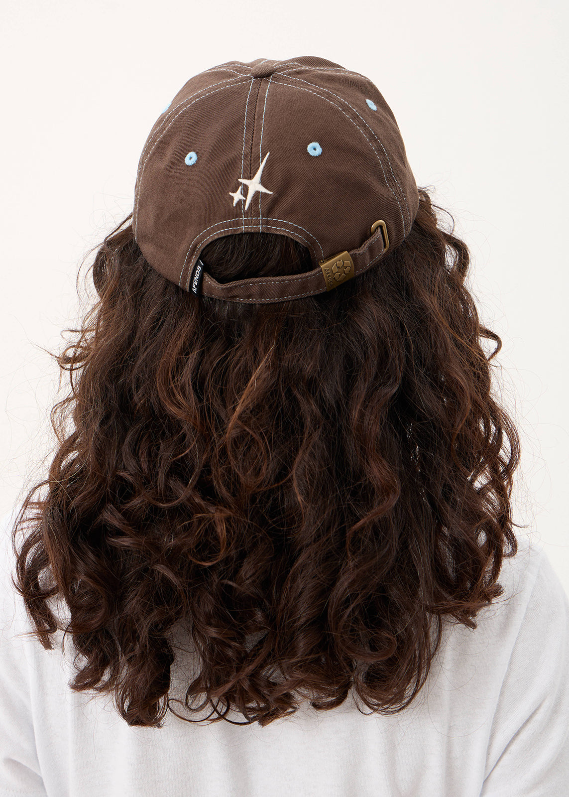 AFENDS Angie - Panelled Cap - Coffee