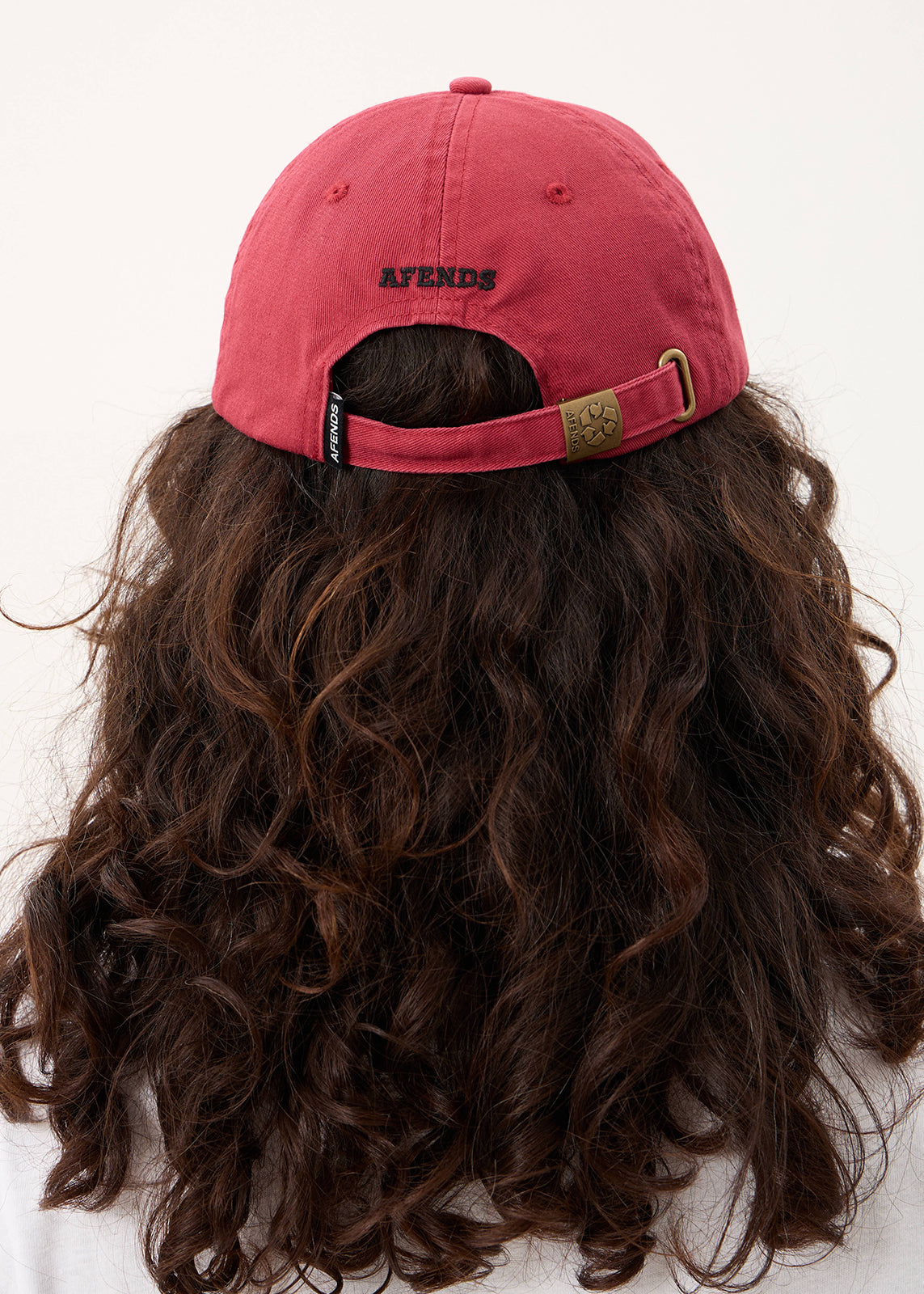 AFENDS Hard Luck - Panelled Cap - Burnt Red
