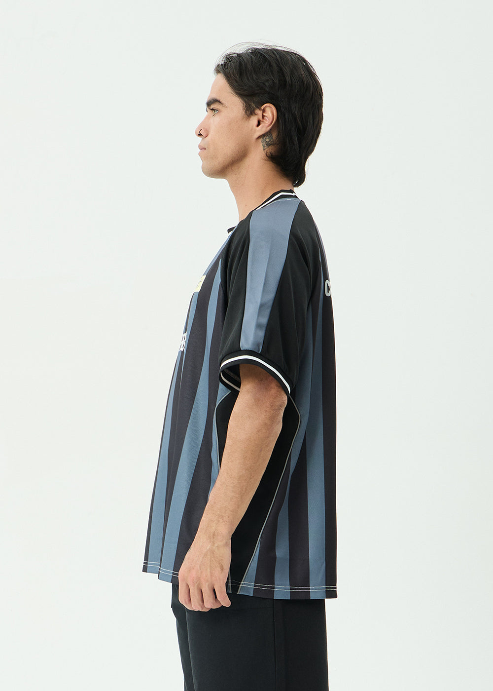 AFENDS Mens Holloway - Raglan Jersey - Black