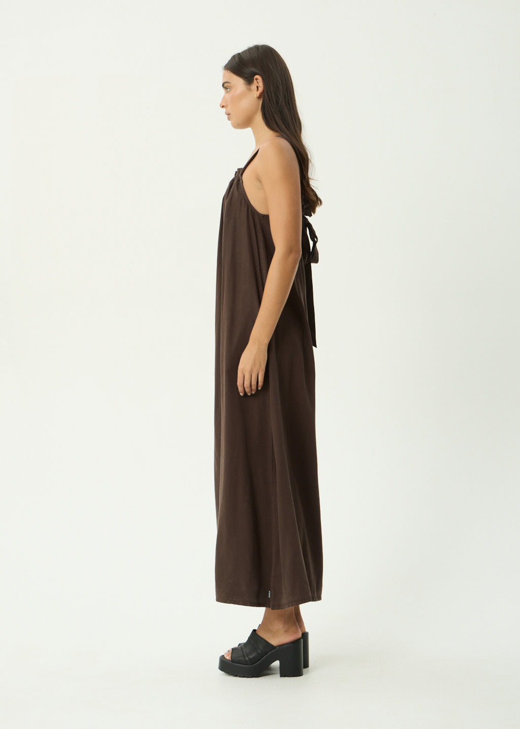 AFENDS Vania - Maxi Dress - Coffee