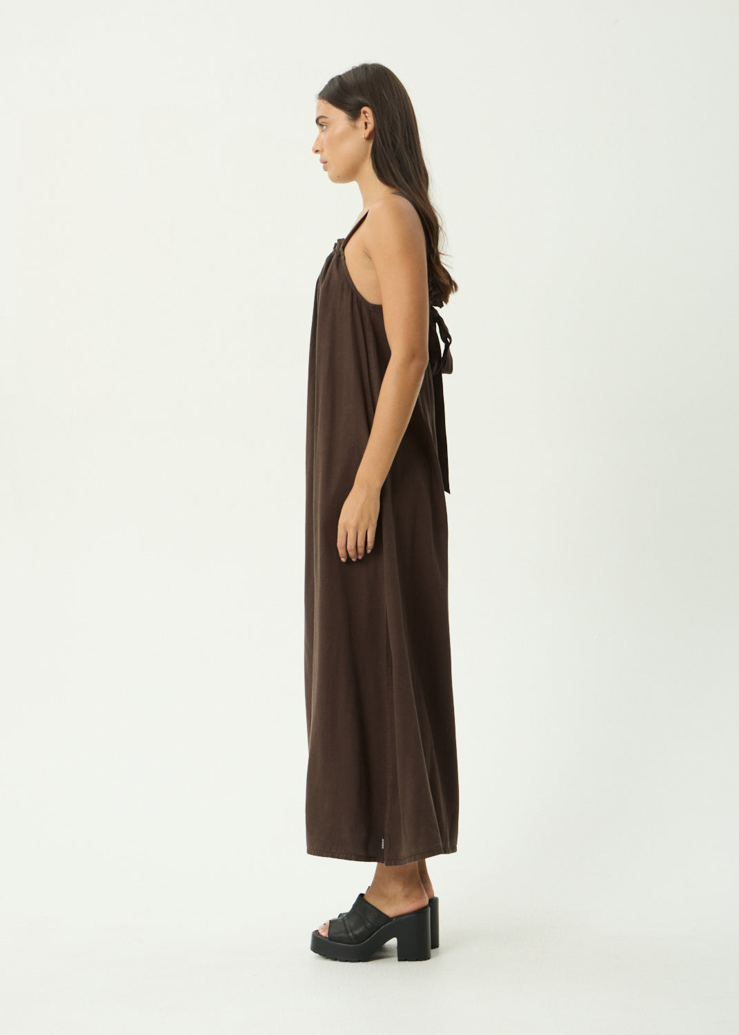 AFENDS Vania - Maxi Dress - Coffee