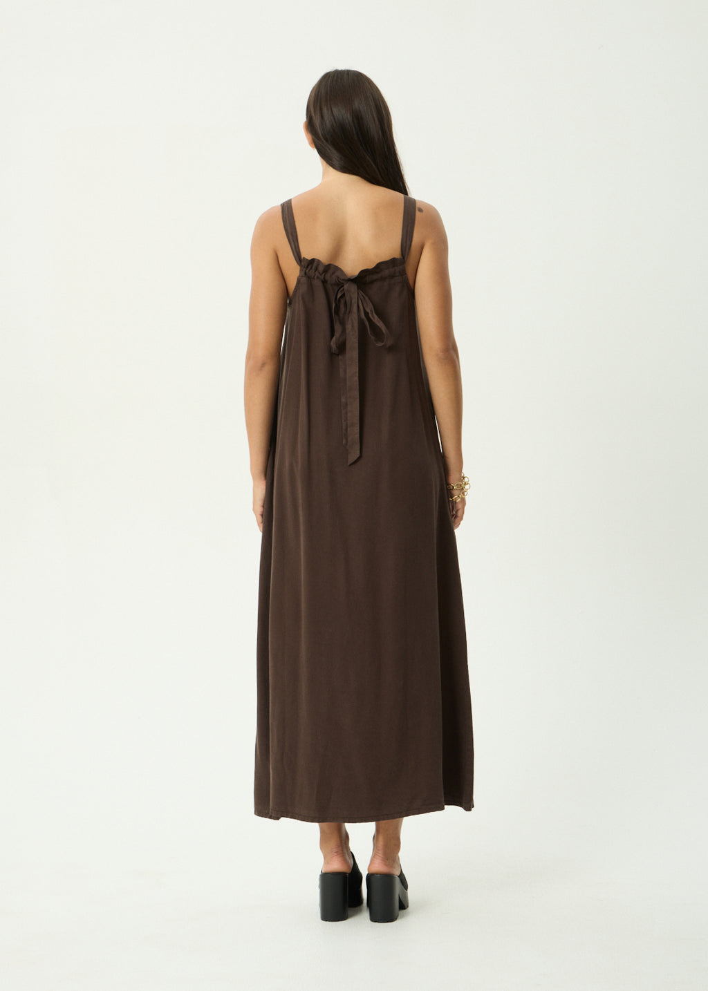 AFENDS Vania - Maxi Dress - Coffee